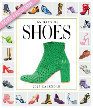 2025 365 Days of Shoes Picture-A-Day Wall Calendar