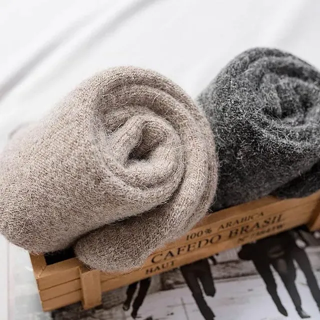 5-Pack: Winter Warm Socks Gift Warm Wool Socks
