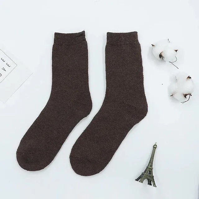 5-Pack: Winter Warm Socks Gift Warm Wool Socks