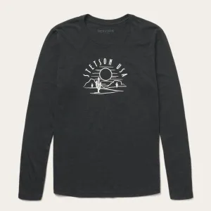 Cactus And Sunset Graphic Tee