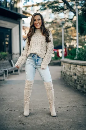 Cocoa by the Fire Chenille Sweater