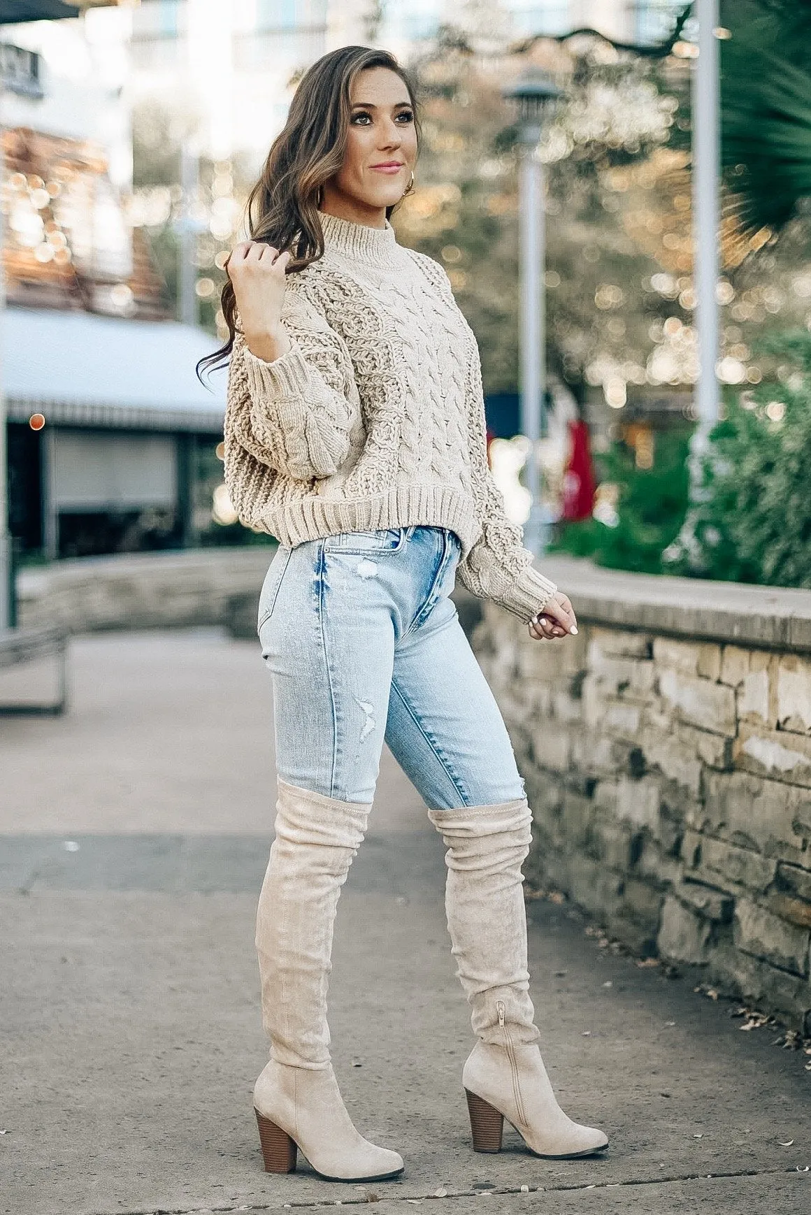Cocoa by the Fire Chenille Sweater