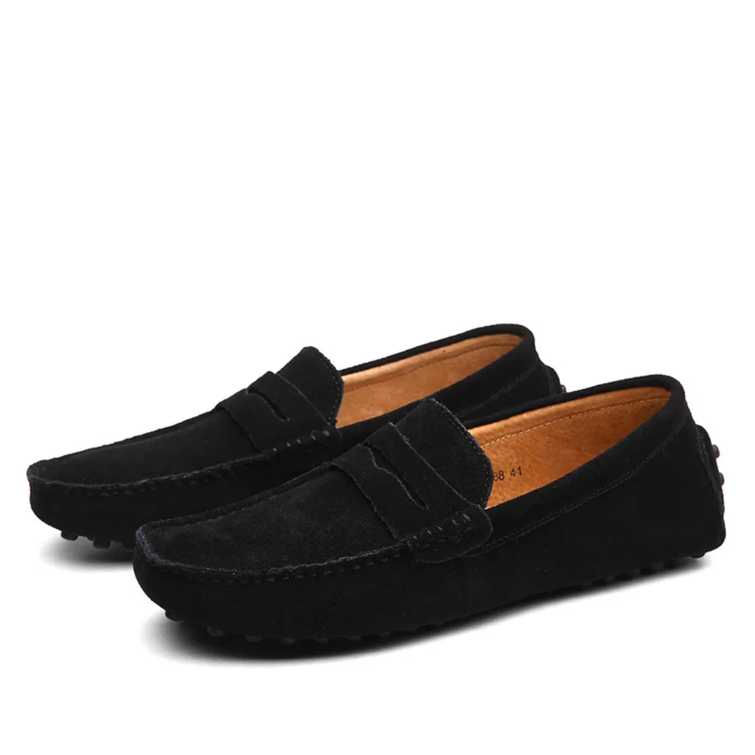 Comfy Leather Loafer | Black
