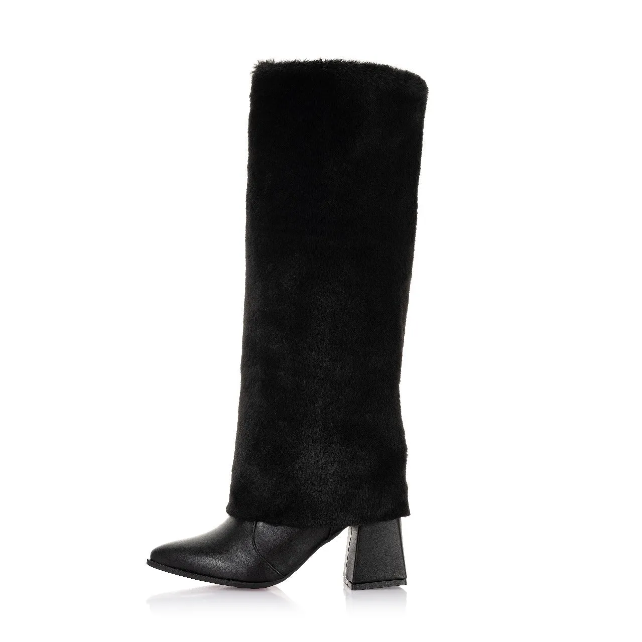 Cozy Glam Knee Boots