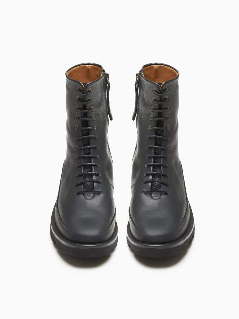 Dal Lace-up Boot in Ringo Black