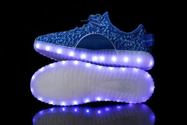 Flashez Blue - L.E Deezy Shoes
