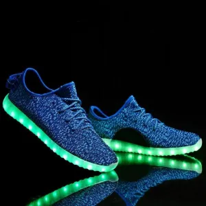 Flashez Blue - L.E Deezy Shoes