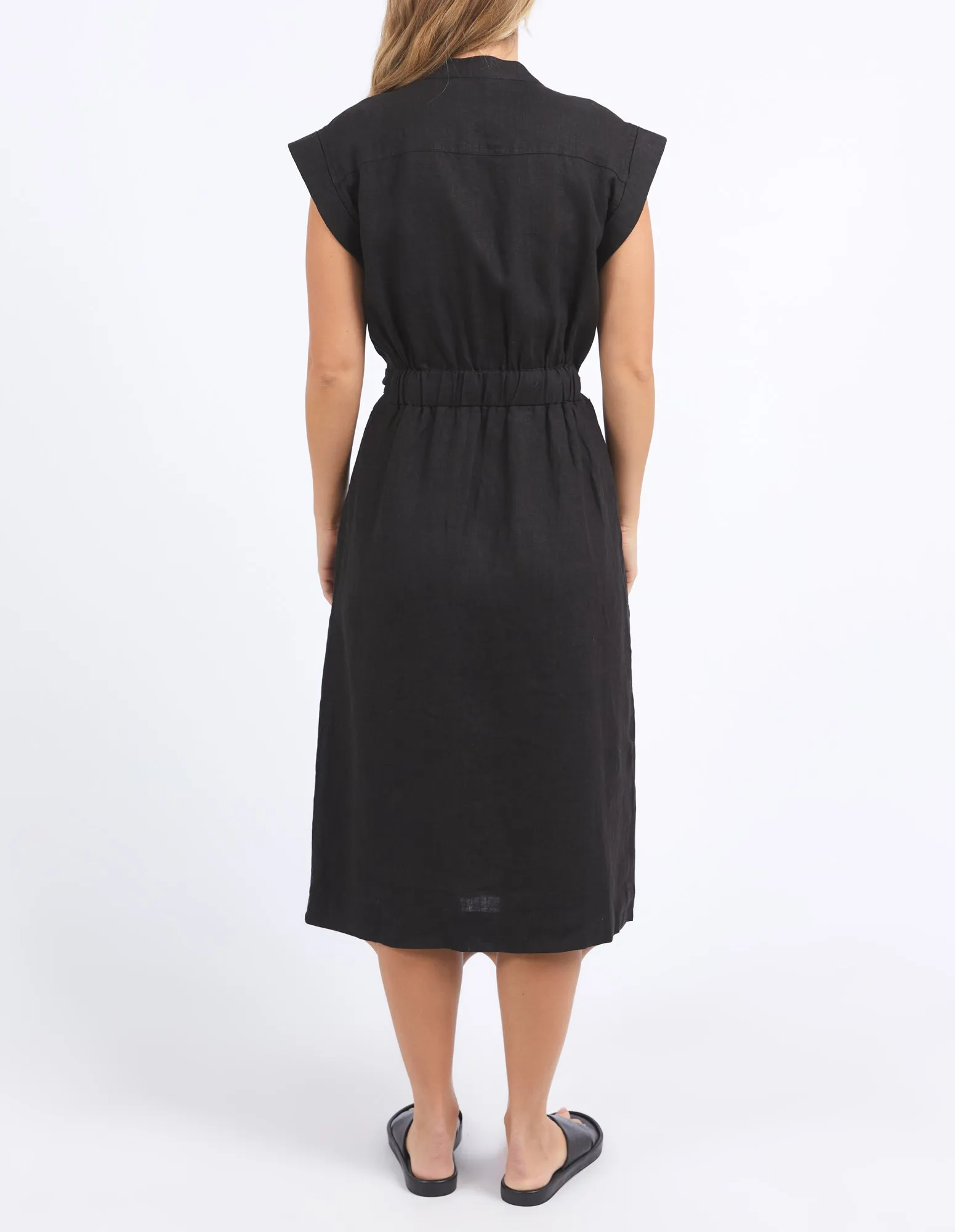 Foxwood Harlow Midi Dress Black