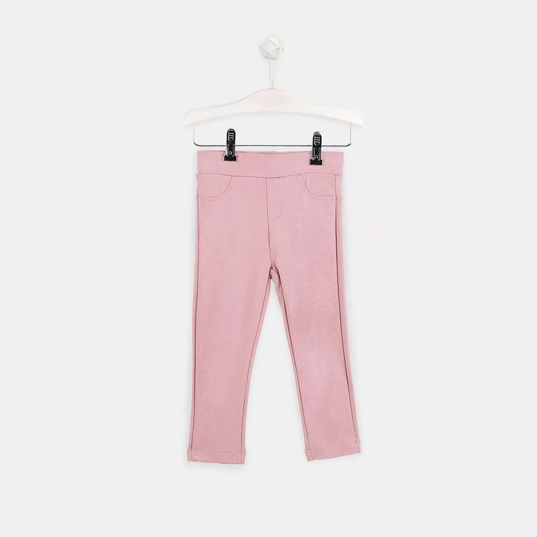 Girls Pink Leggings