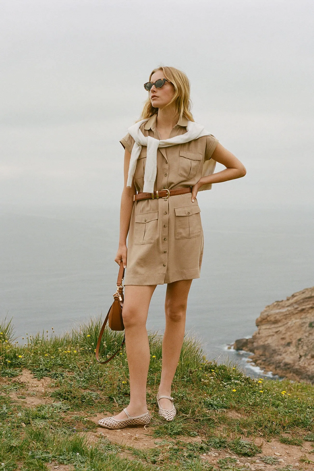 Khaki Hugo Dress