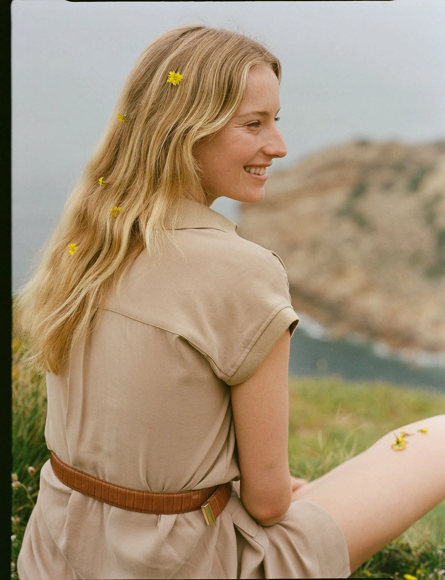 Khaki Hugo Dress