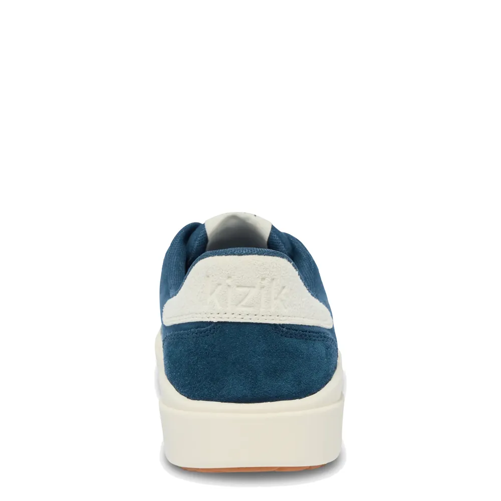 Kizik Women's Prague 2 Slip On Sneaker in Reflecting Pond Navy