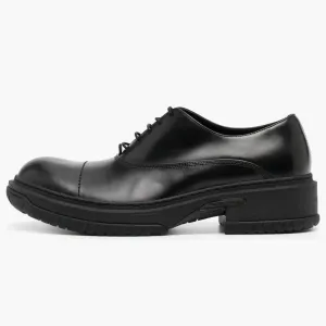 Lanvin Derby Shoes Black Anthracite