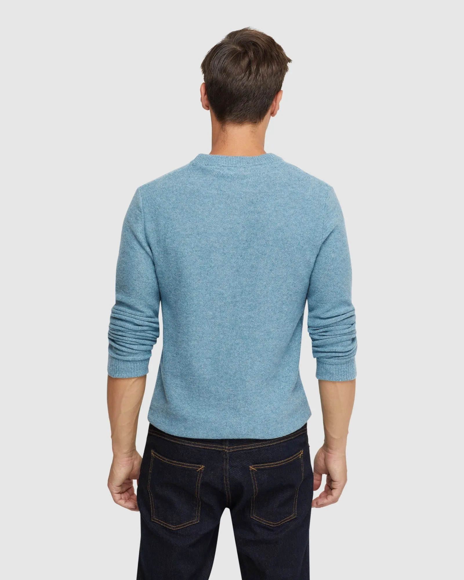 Leon Crew Neck Wool Rich Knit