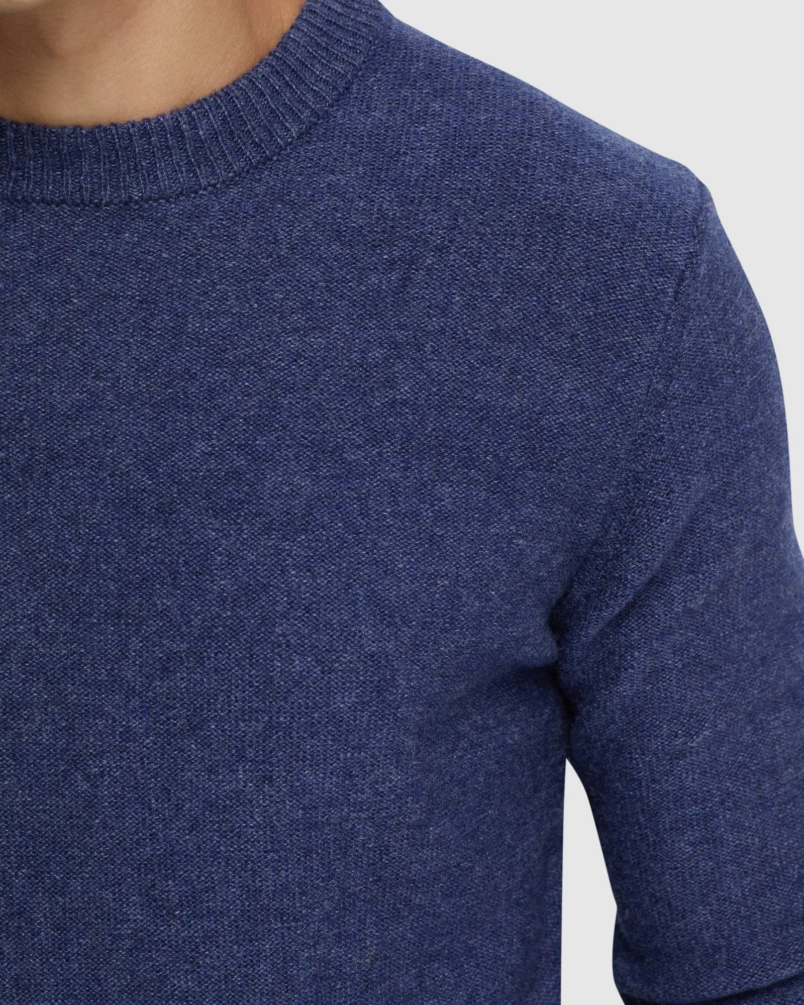 Leon Crew Neck Wool Rich Knit