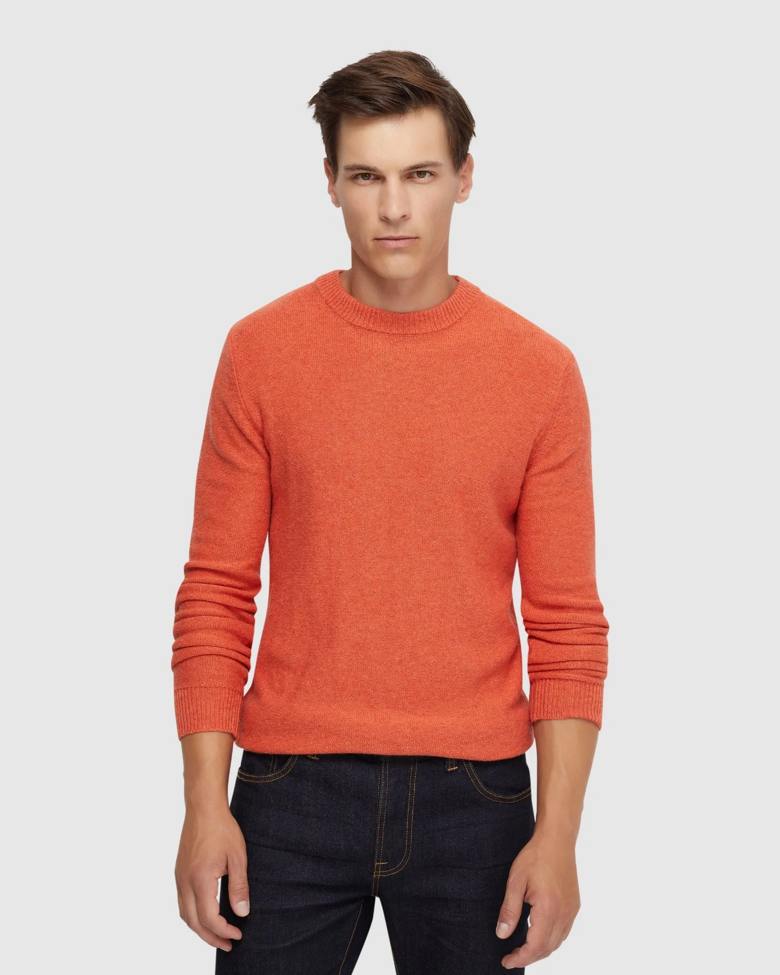 Leon Crew Neck Wool Rich Knit