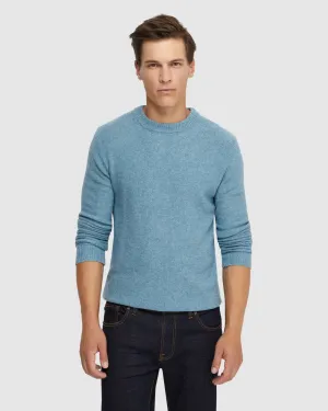 Leon Crew Neck Wool Rich Knit