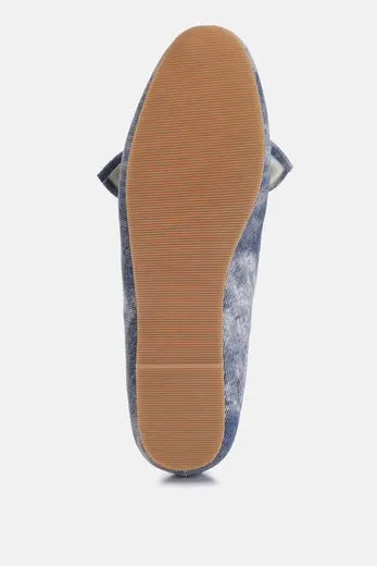 London Rag Bow Embellished Flat Heel Loafers