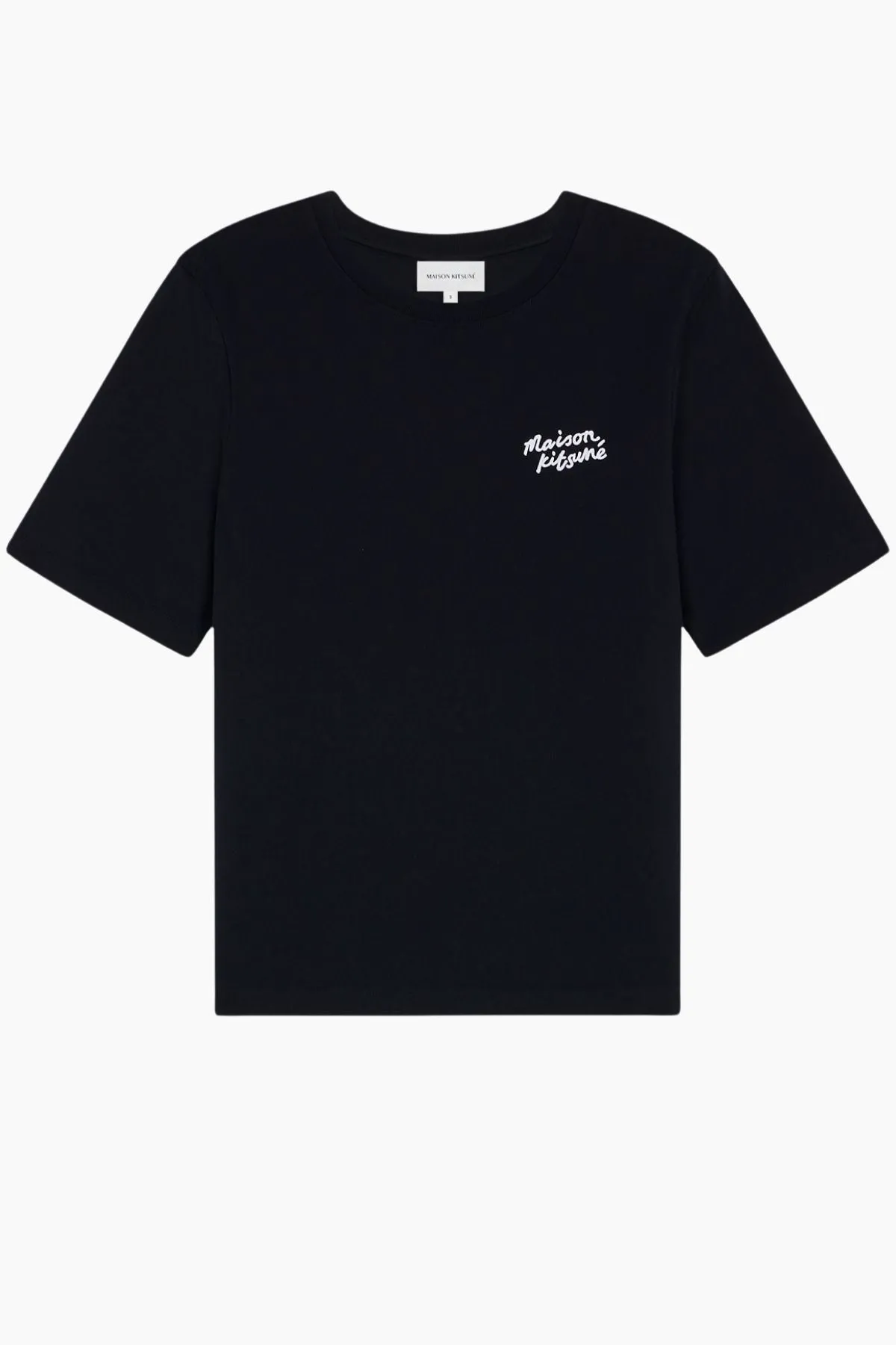 Maison Kitsuné Handwriting T-Shirt - Black/ White