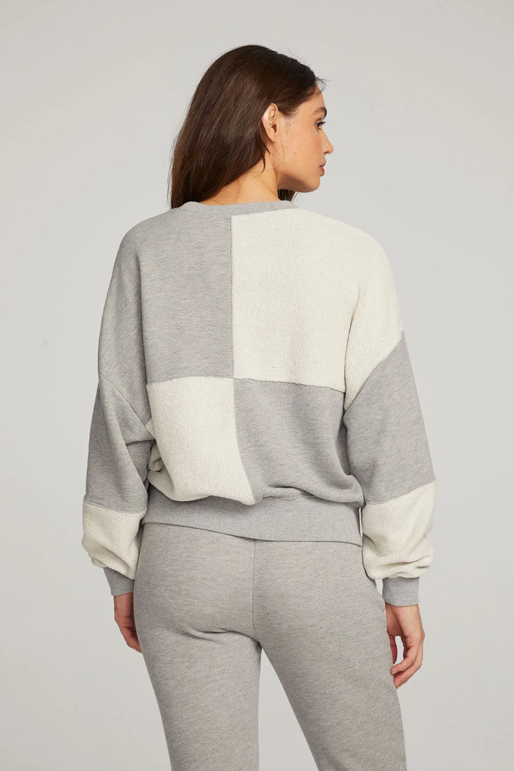 Marie Heather Grey Pullover