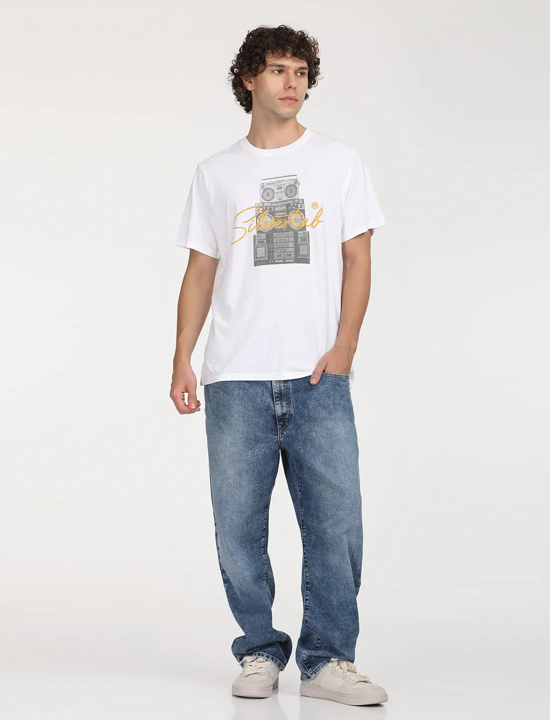 Men's Graphic Print Relaxed Fit T-Shirt