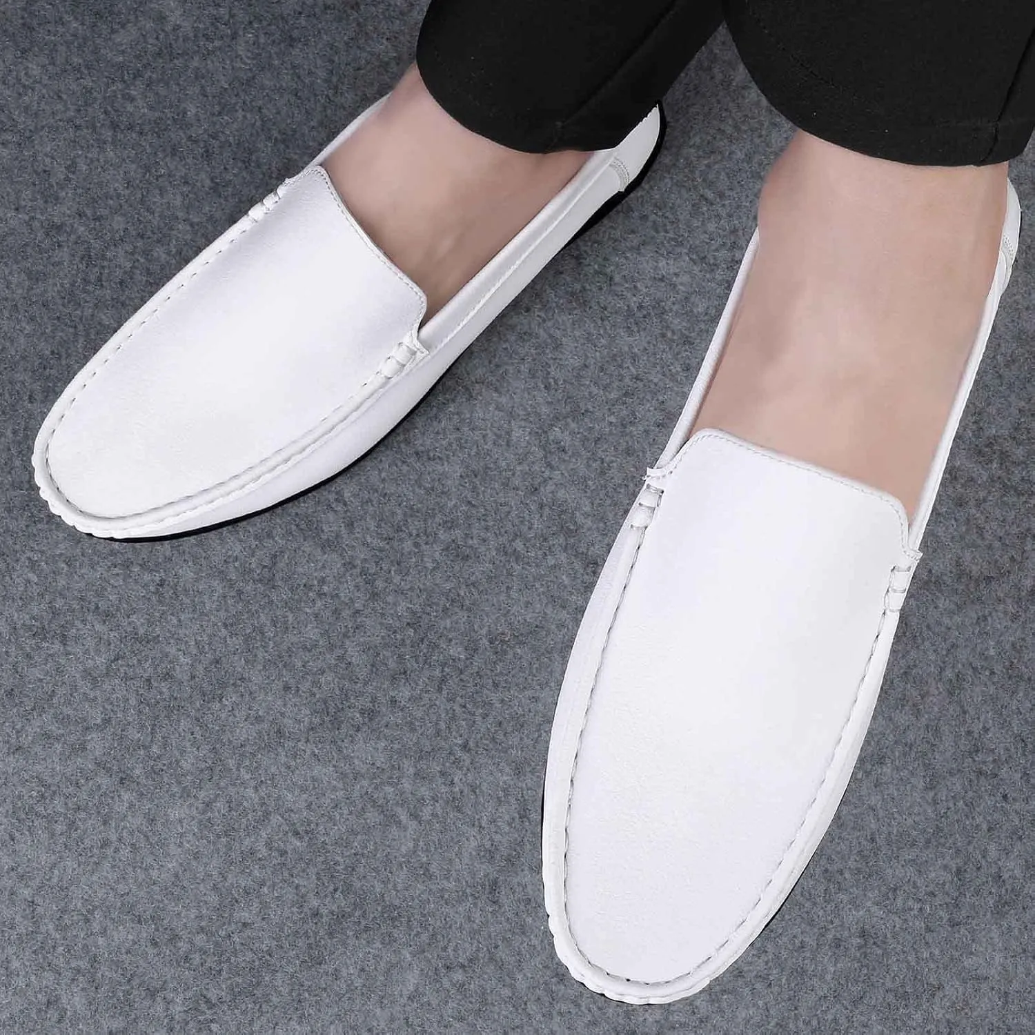 Men's Loafers Shoes Non Slip Lightweight Slip On Shoe Casual Comfort Walking Driving Shoe
