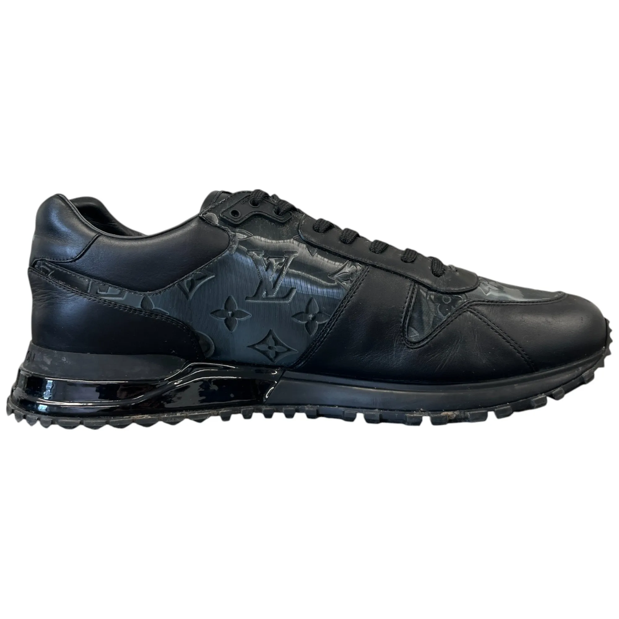 Men's Run Away Low Trainers Black Size EU 43 / UK 9