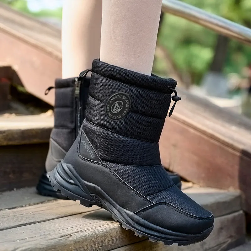 Nanccy High-top Waterproof Warm Leisure Snow Boots