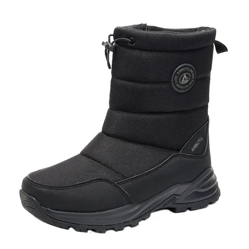 Nanccy High-top Waterproof Warm Leisure Snow Boots