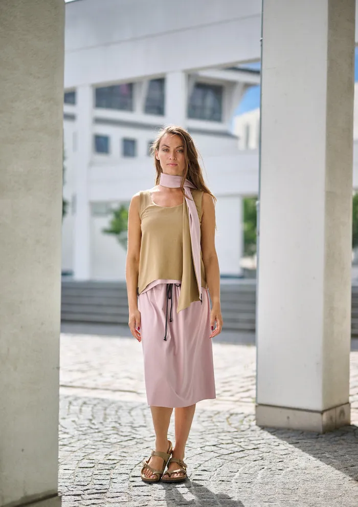 NO WASTE SKIRT - 98063NW - NUDE