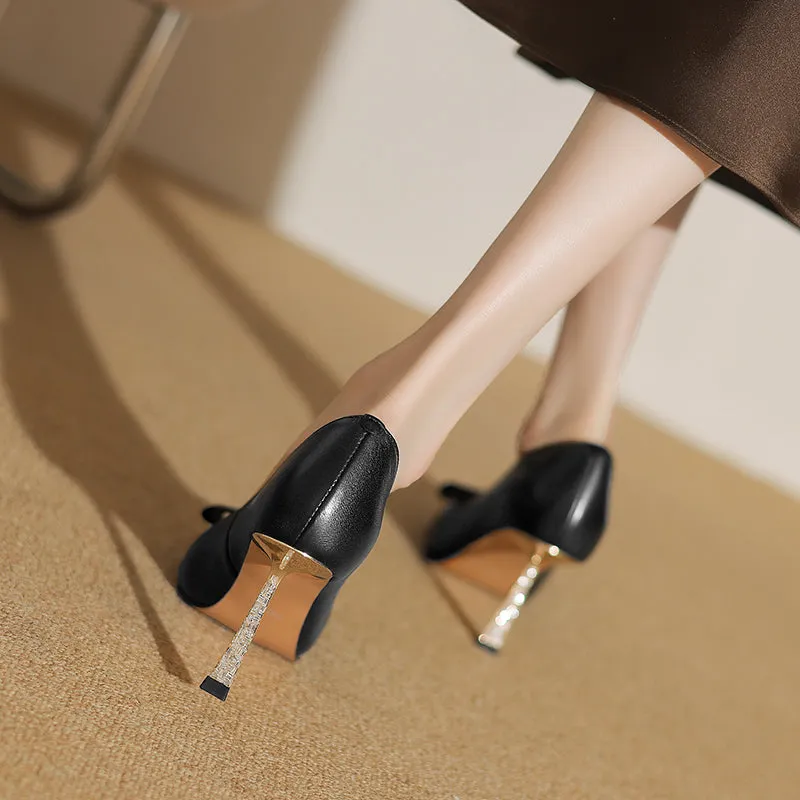 Opulessa Diamoré Croc Stilettos