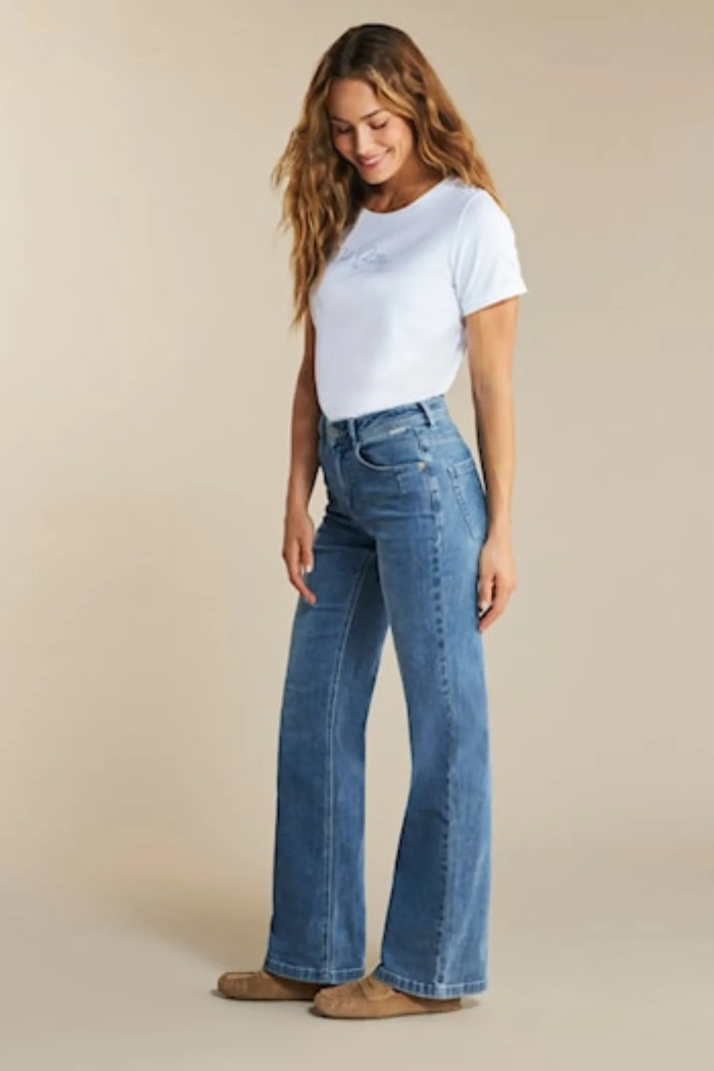 Red Button SRB4334A Colette 5pocket stone used denim jeans