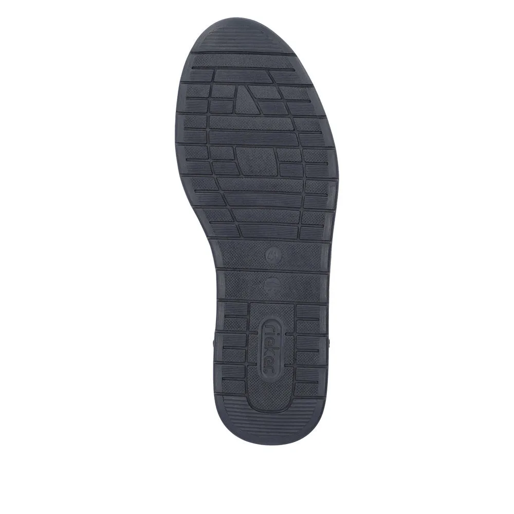 Rieker Men's Zip Side Lace Up Sneaker