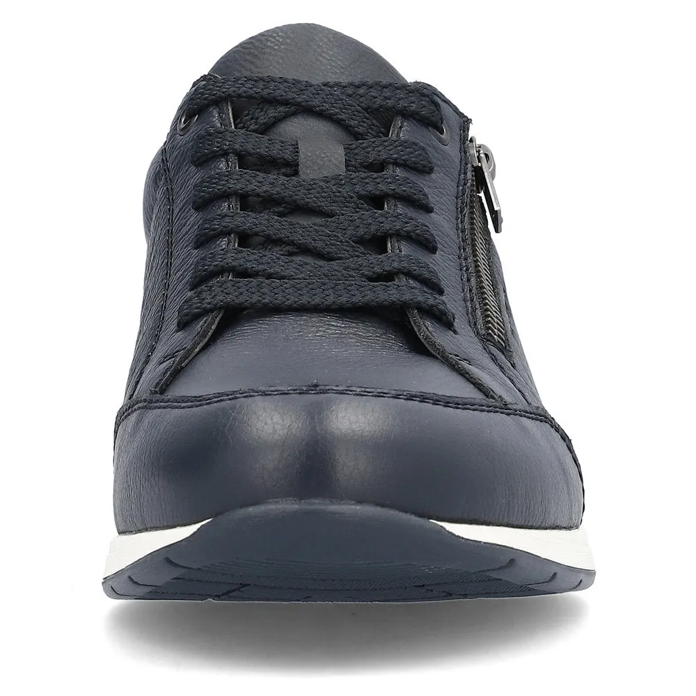 Rieker Men's Zip Side Lace Up Sneaker