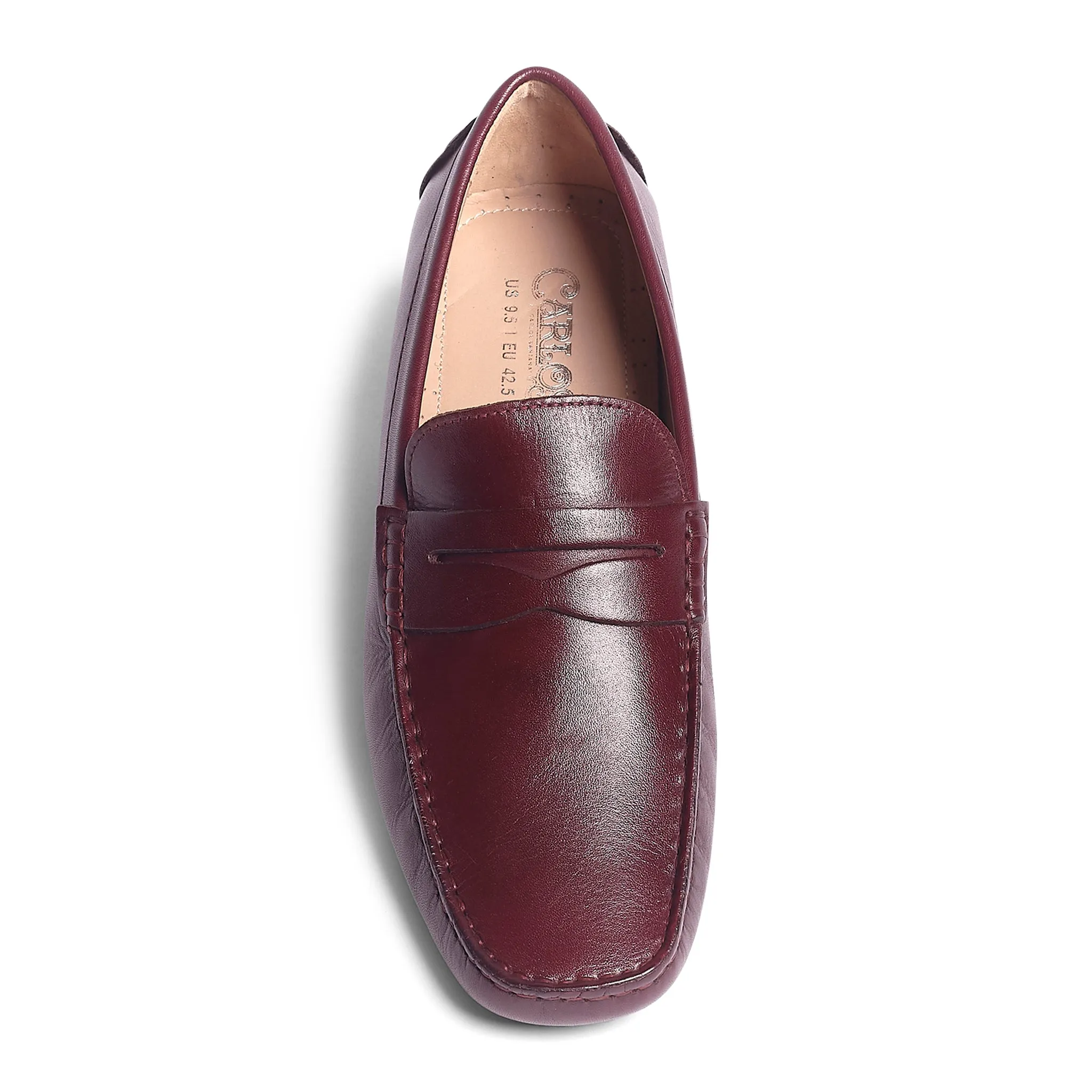Ritchie Driver, Leather // Burgundy