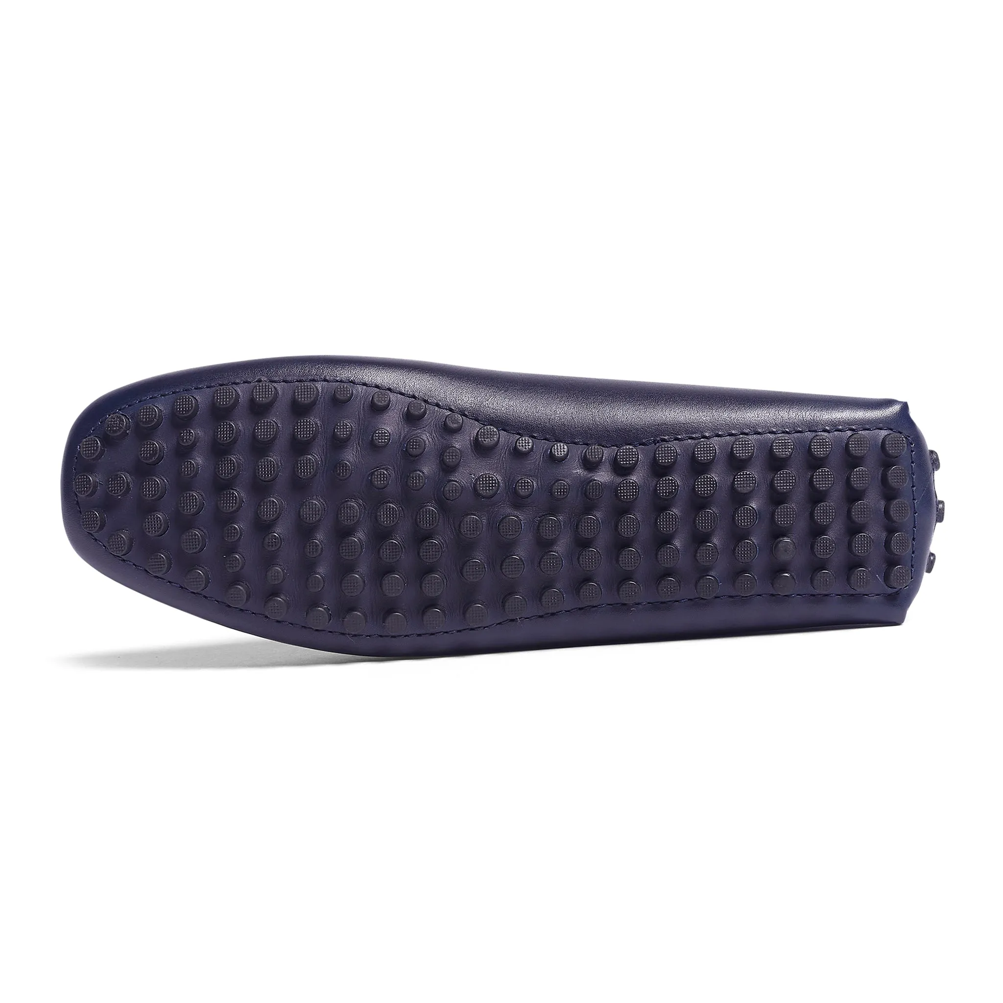 Ritchie Driver, Leather // Navy Blue