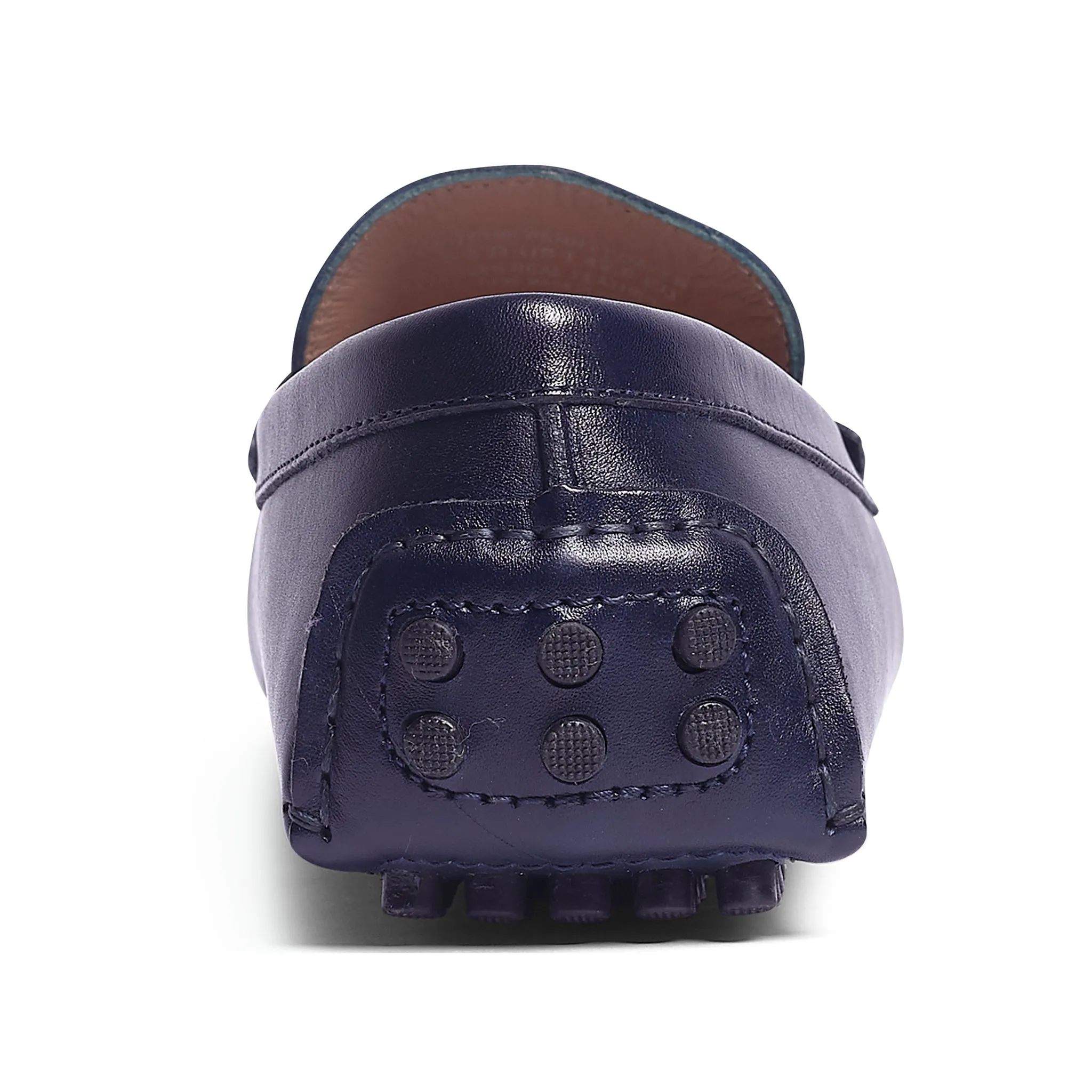 Ritchie Driver, Leather // Navy Blue