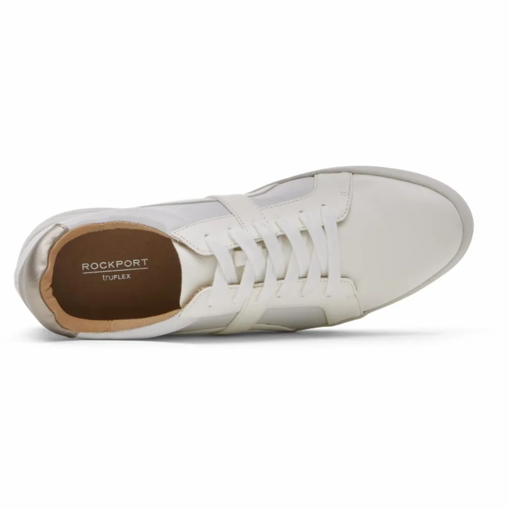 Rockport Women TRUFLEX NAVYA CIRCLE LACE WHITE