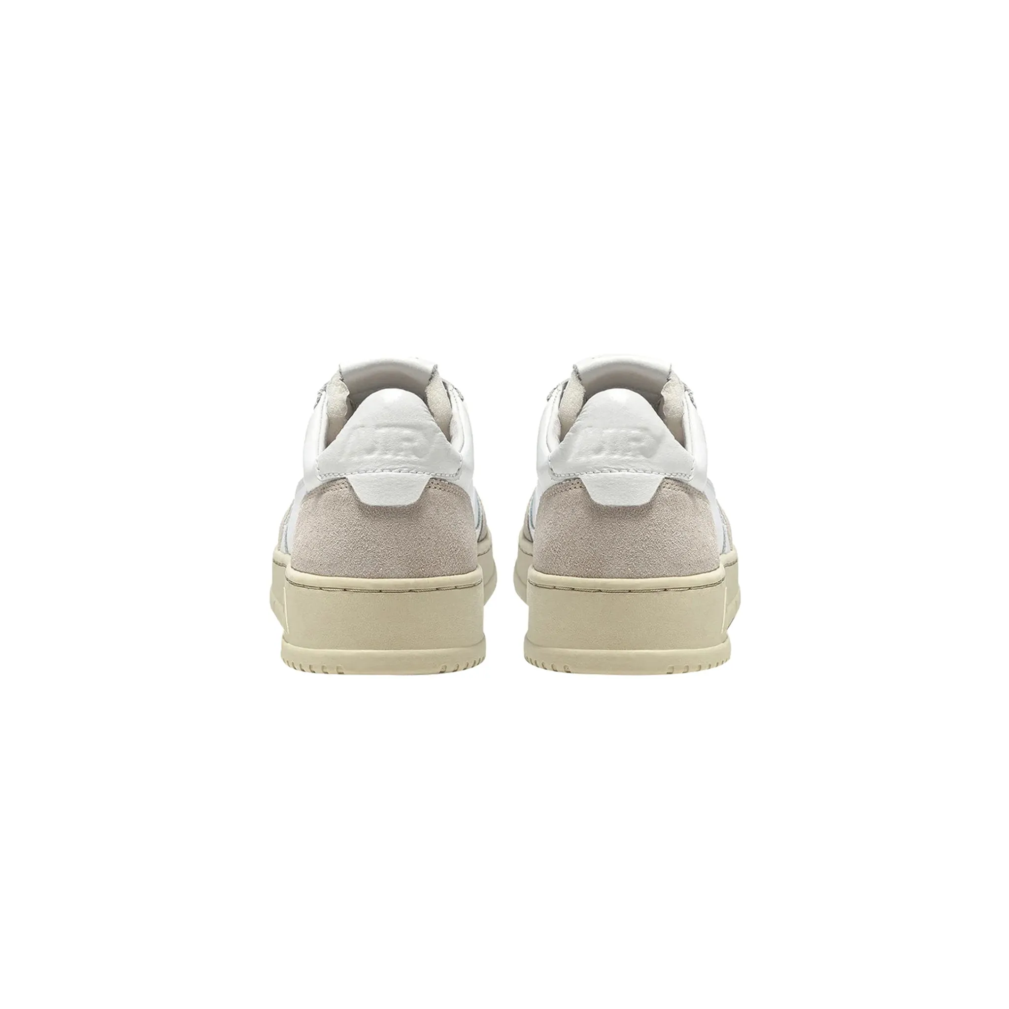 Sneakers Donna Medalist Low dettagli suede beige