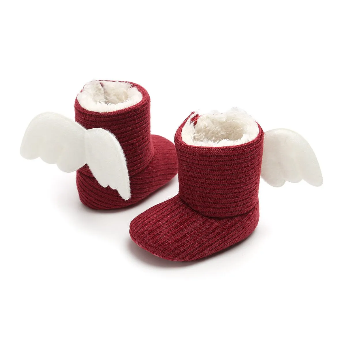 Soft Baby Winter Booties Socks Newborn Warm Gifts Baby Cute Crib Shoes