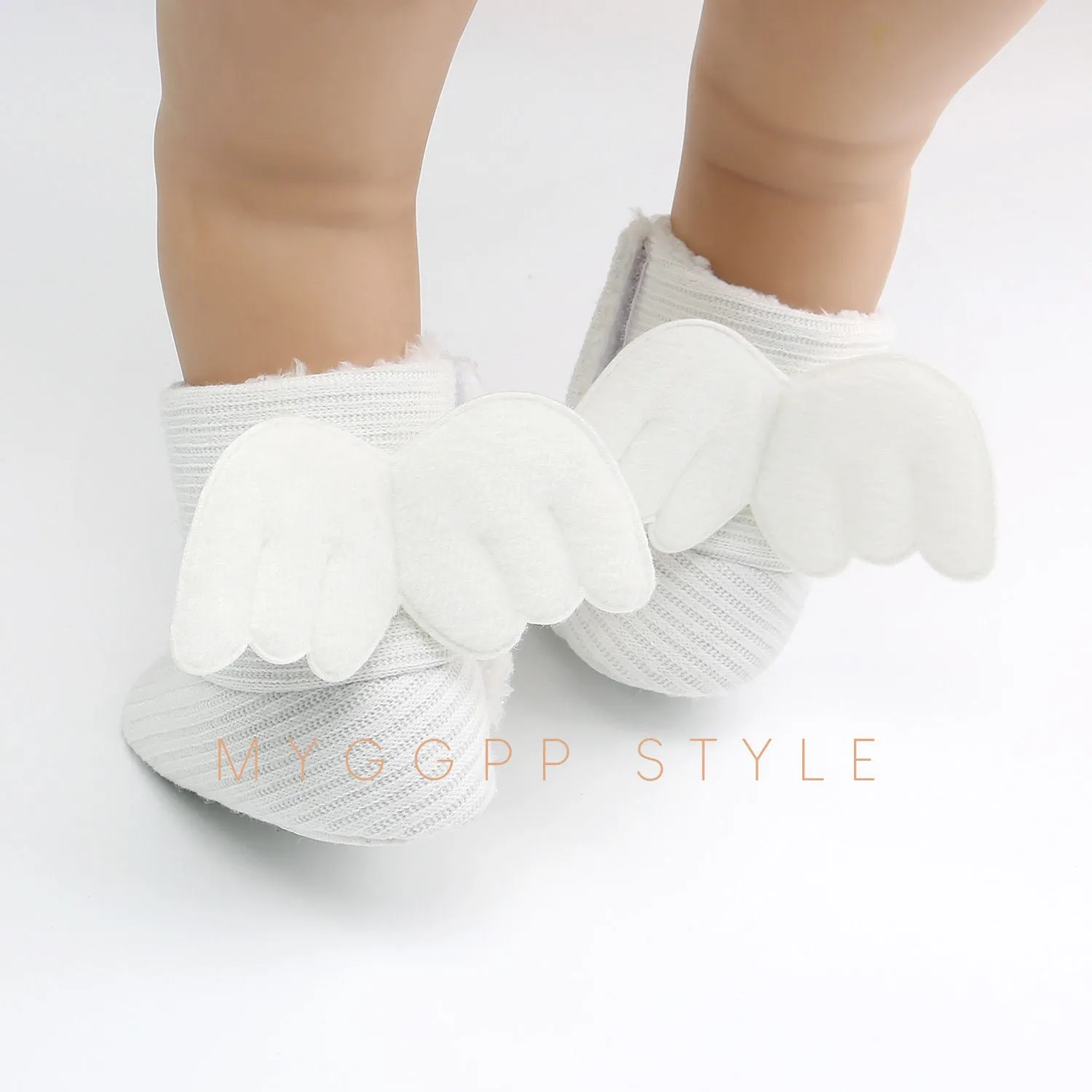 Soft Baby Winter Booties Socks Newborn Warm Gifts Baby Cute Crib Shoes