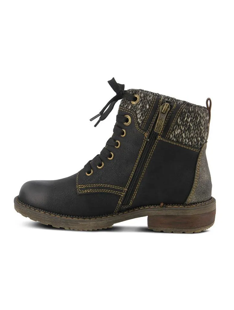 Spring Step Khazera Bootie in Black