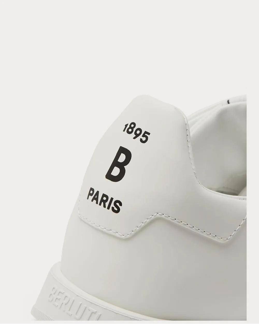 Stellar Leather  White low top sneakers