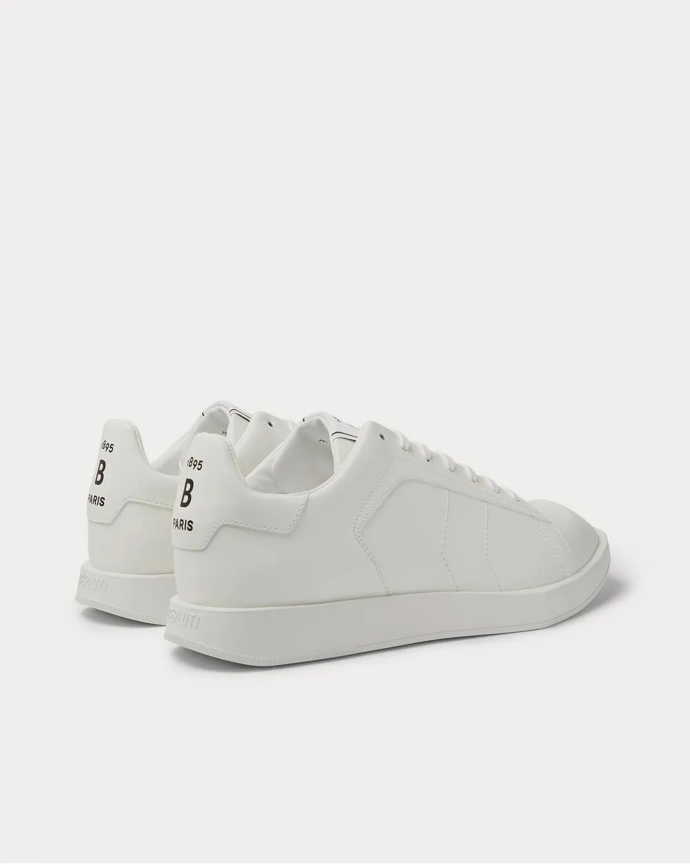 Stellar Leather  White low top sneakers