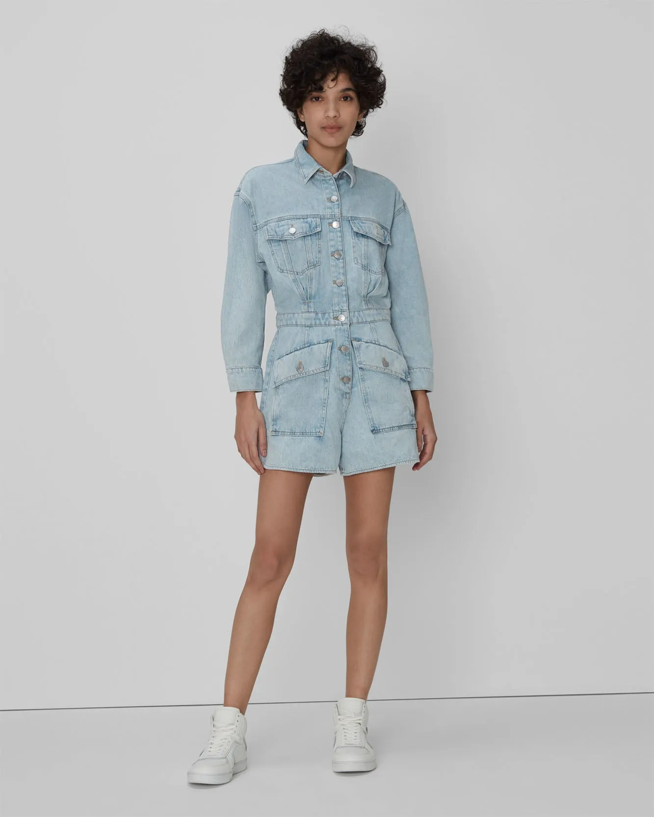 Surplus Romper In Tuberose