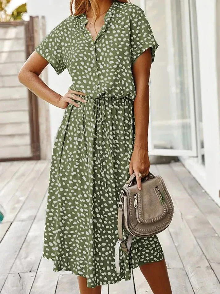 Sylis | Bohemian Style Summer Dress Midi