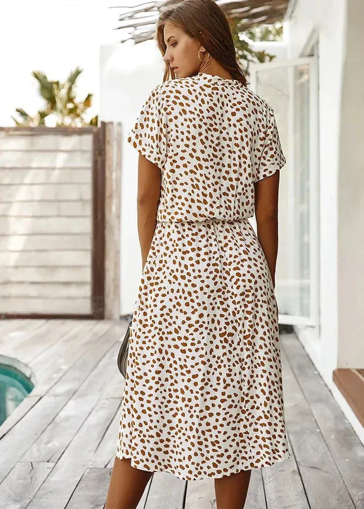 Sylis | Bohemian Style Summer Dress Midi