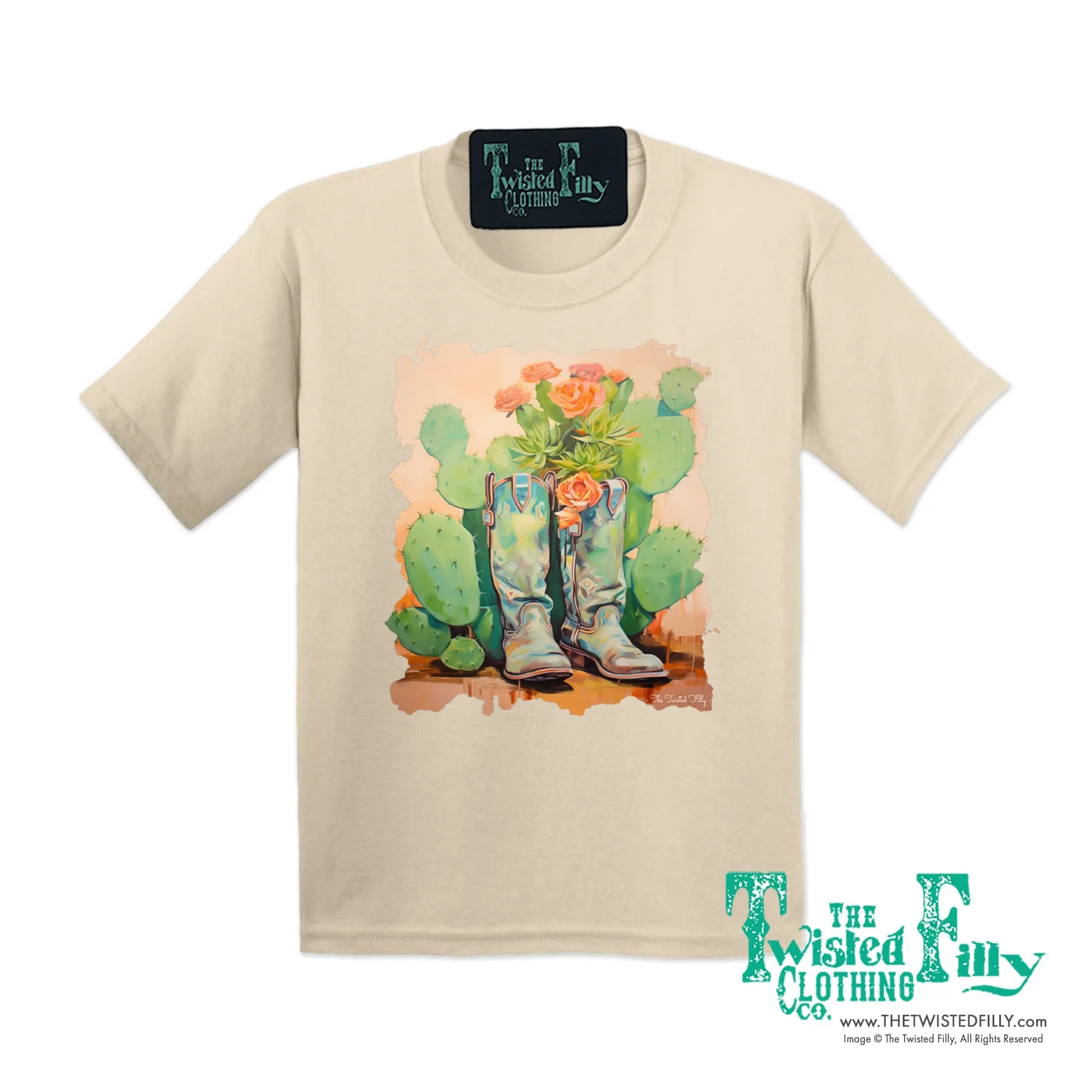 The Garden Boots - S/S Youth Tee - Assorted Colors