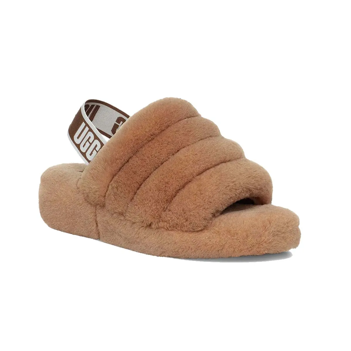 UGG Womens Fluff Yeah Slippers 1095119-CHE Chestnut