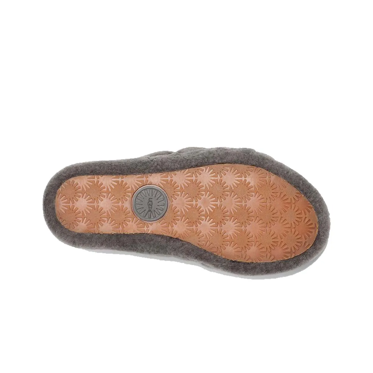 UGG Womens Fluff Yeah Slippers 1095119-CHRC Charcoal